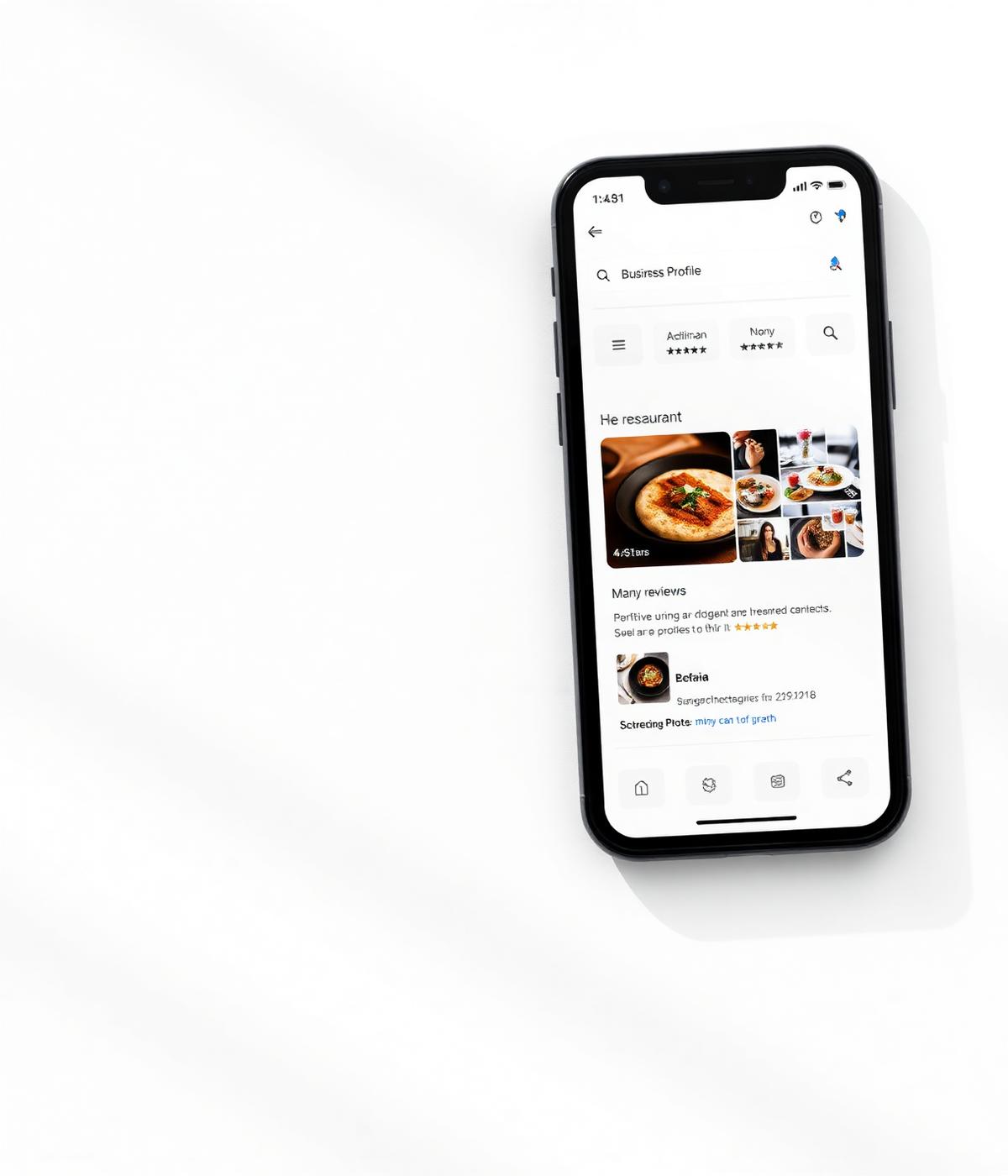Google Business Profile mockup